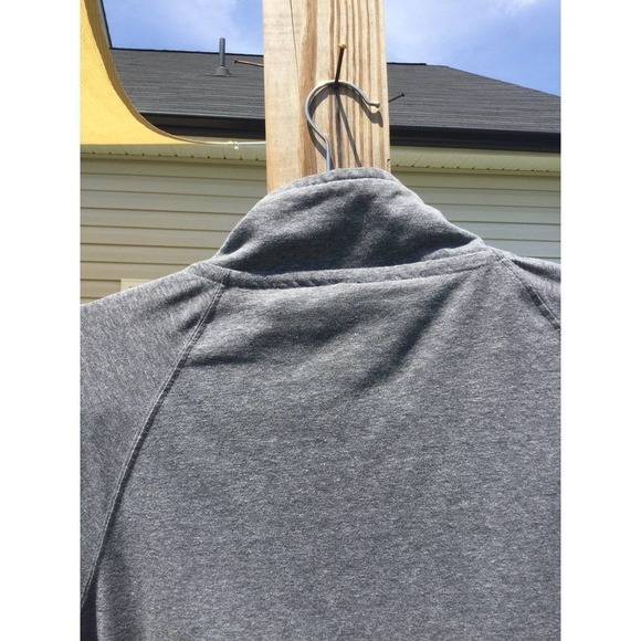 J. America vanity womens grey zip up jacket xxl Duke blue devils embroidered - Picture 9 of 11